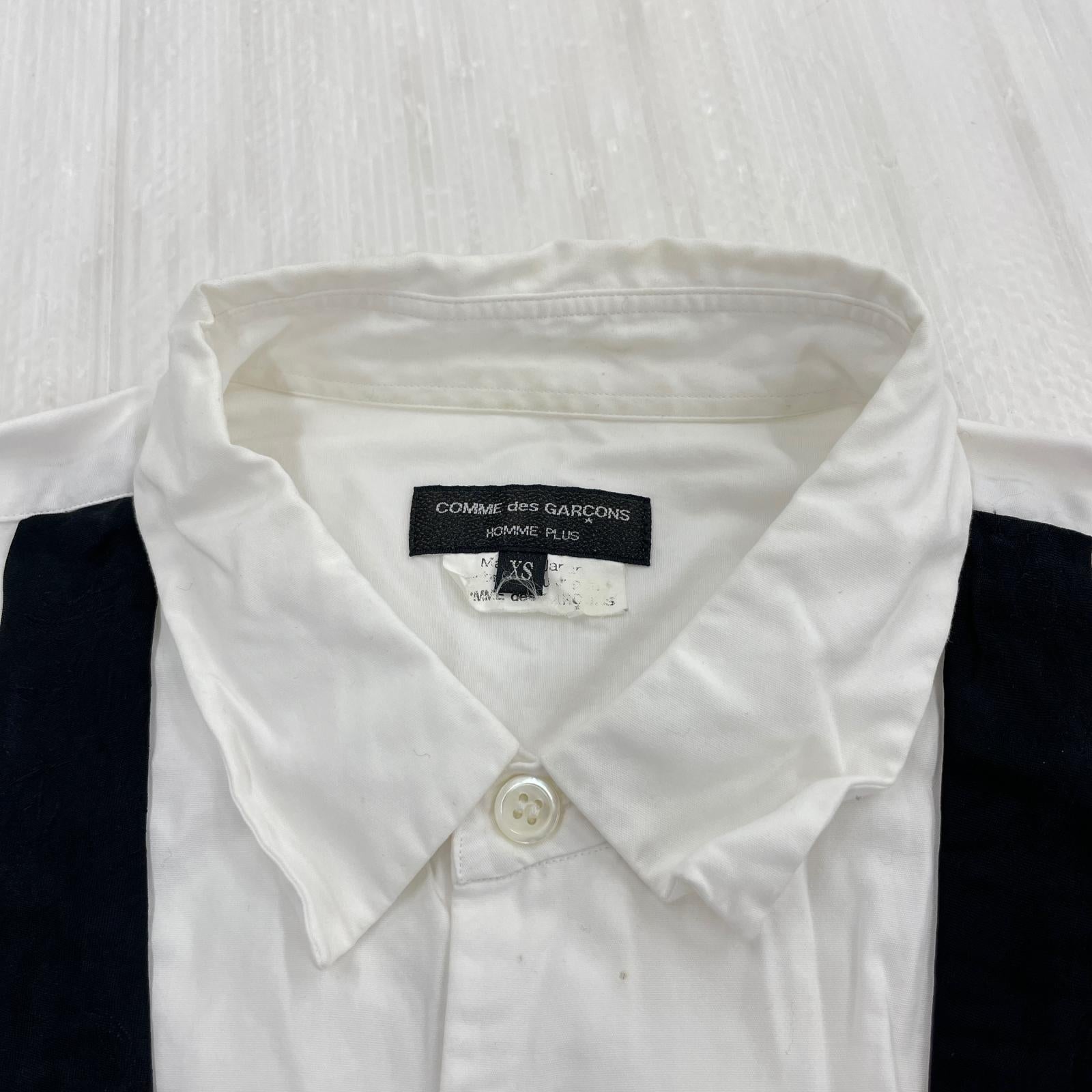 長袖シャツ HOMME PLUS 16AW タイシャツ ホワイト