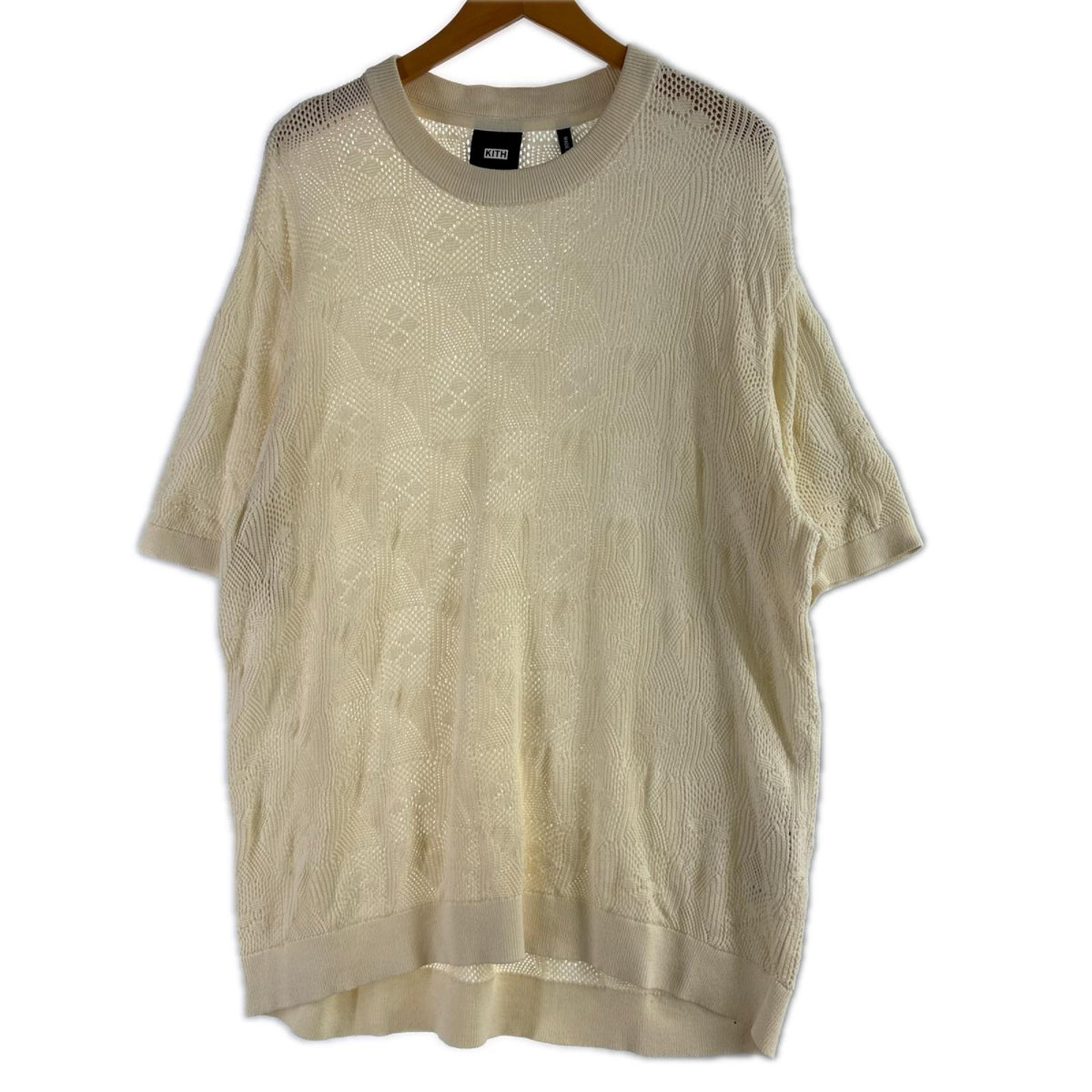 半袖Ｔシャツ SHORT SLEEVE KNIT SIZE:XL WHITE ホワイト