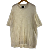 半袖Ｔシャツ SHORT SLEEVE KNIT SIZE:XL WHITE ホワイト