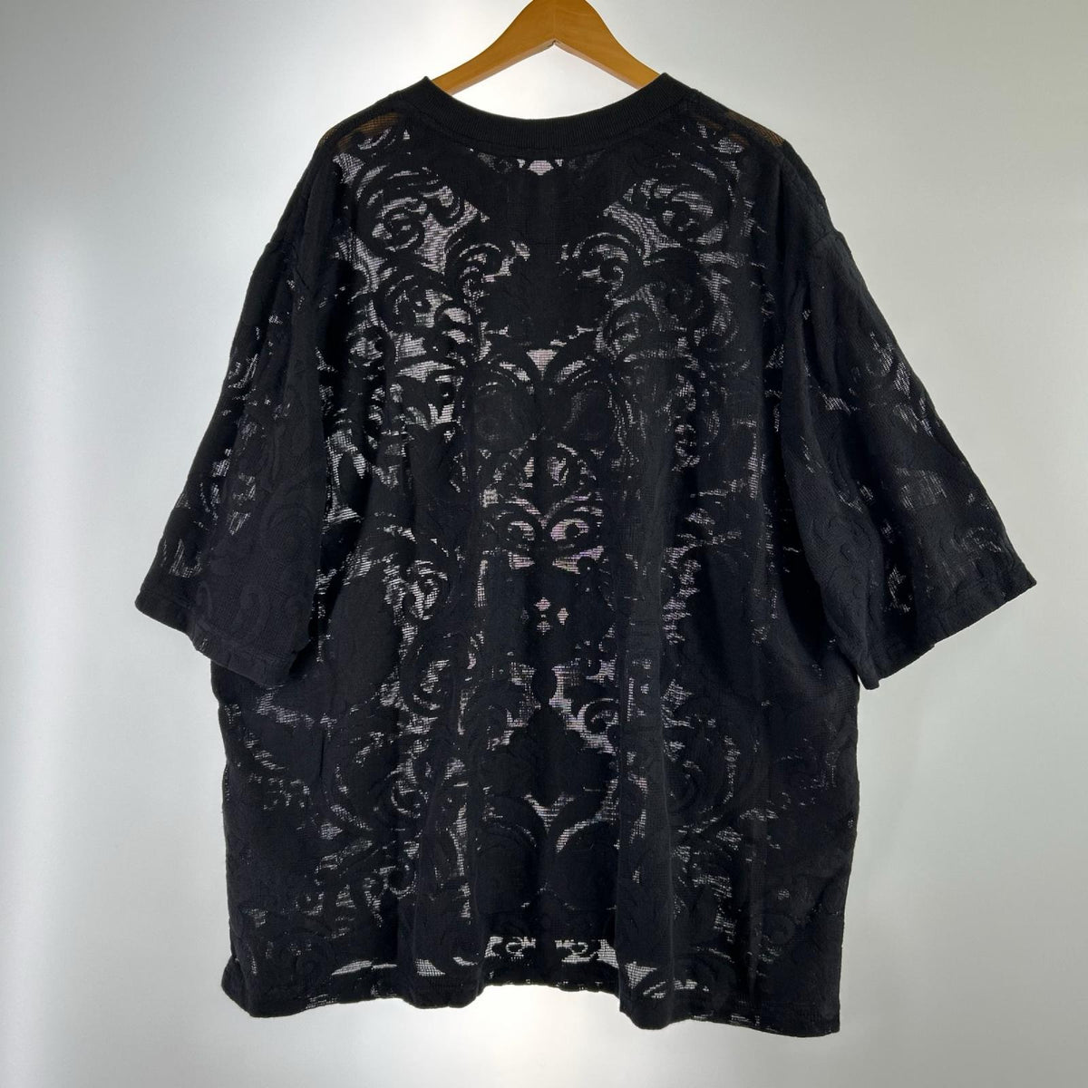 半袖Ｔシャツ S/S Baroque V NECK TEE BLACK SIZE:XL ブラック