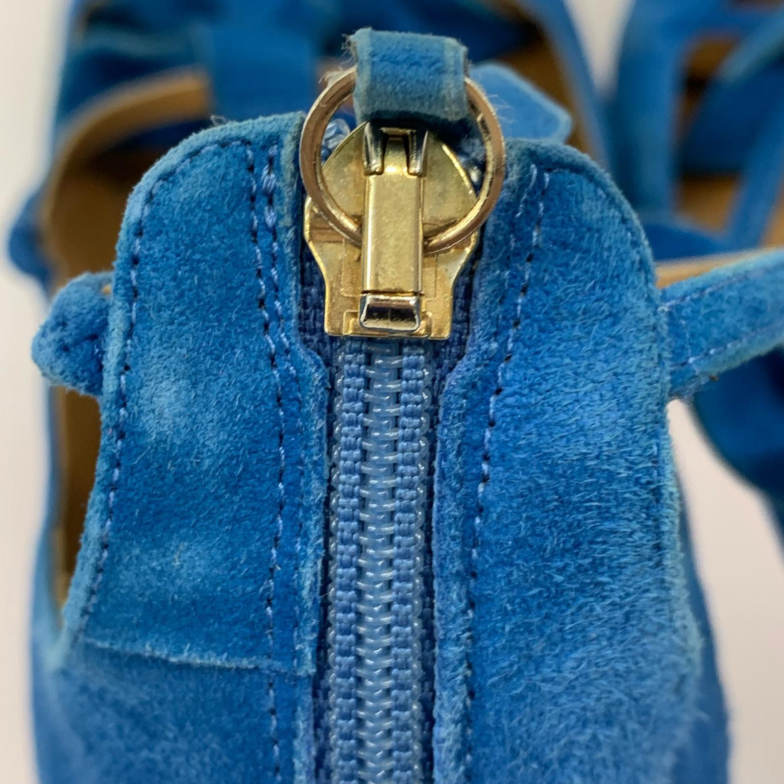 シューズ Aquazzura 青（36） 38 ブルー