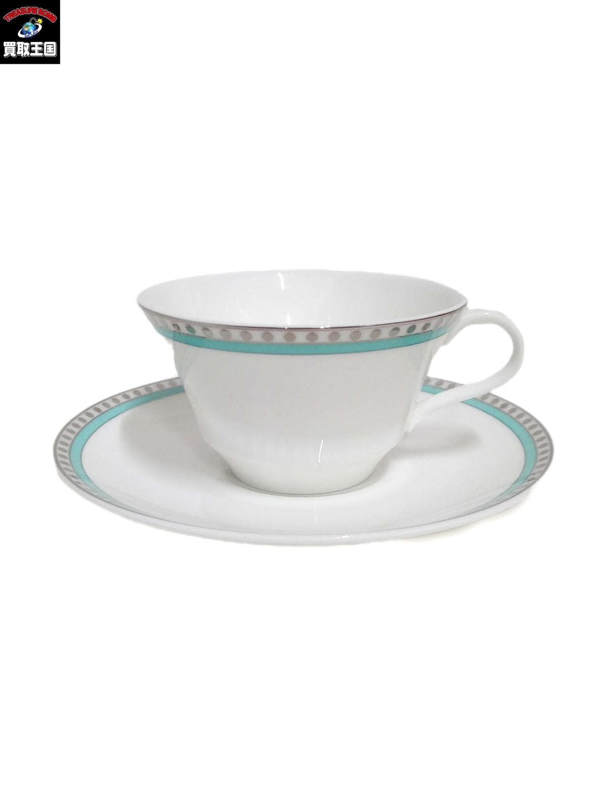 Tiffany&Co./ﾌﾟﾗﾁﾅﾌﾞﾙｰﾊﾞﾝﾄﾞ ｶｯﾌﾟ＆ｿｰｻｰ