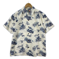 半袖シャツ PAIKAJI Cotton Aloha Shirt L WHT L ホワイト