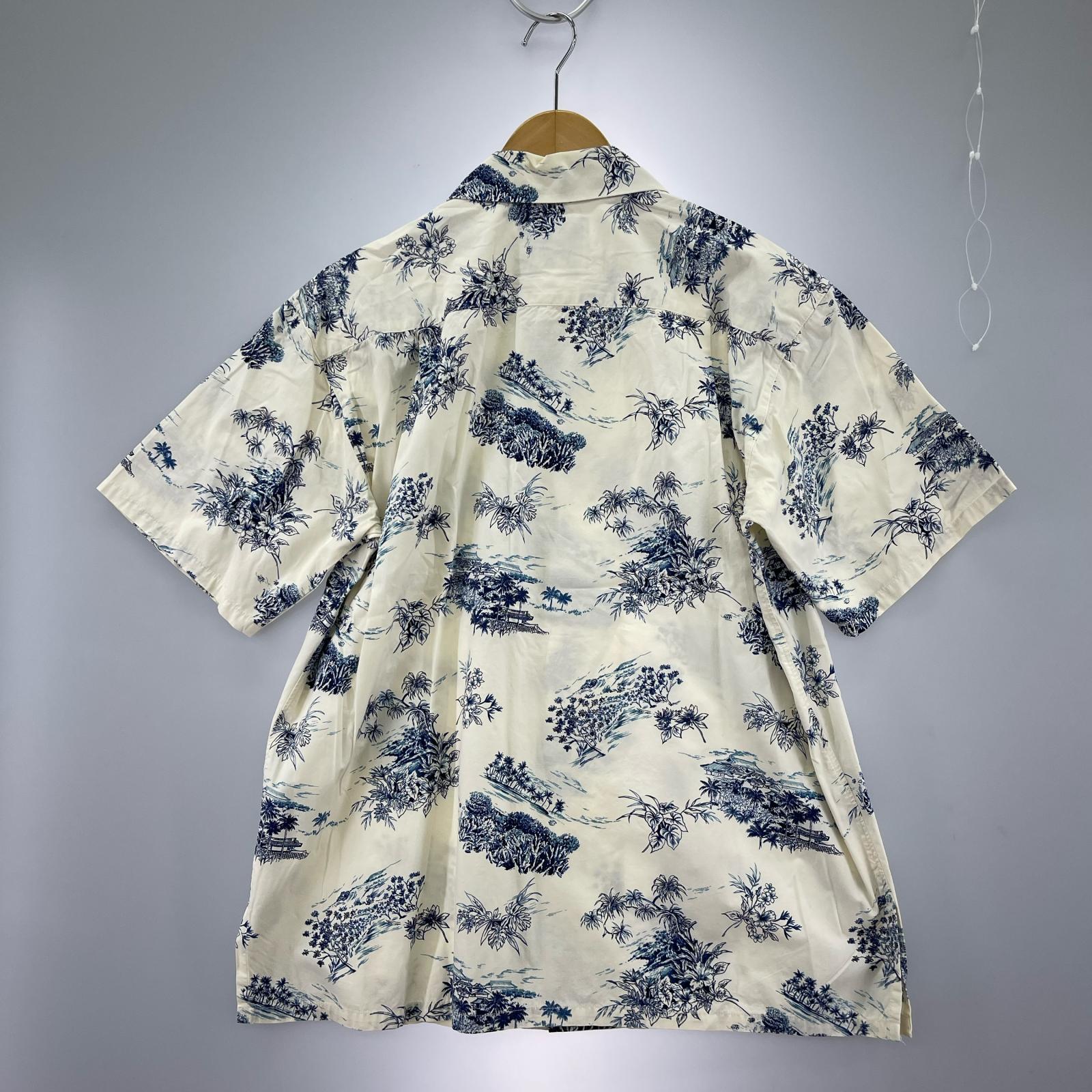 半袖シャツ PAIKAJI Cotton Aloha Shirt L WHT L ホワイト