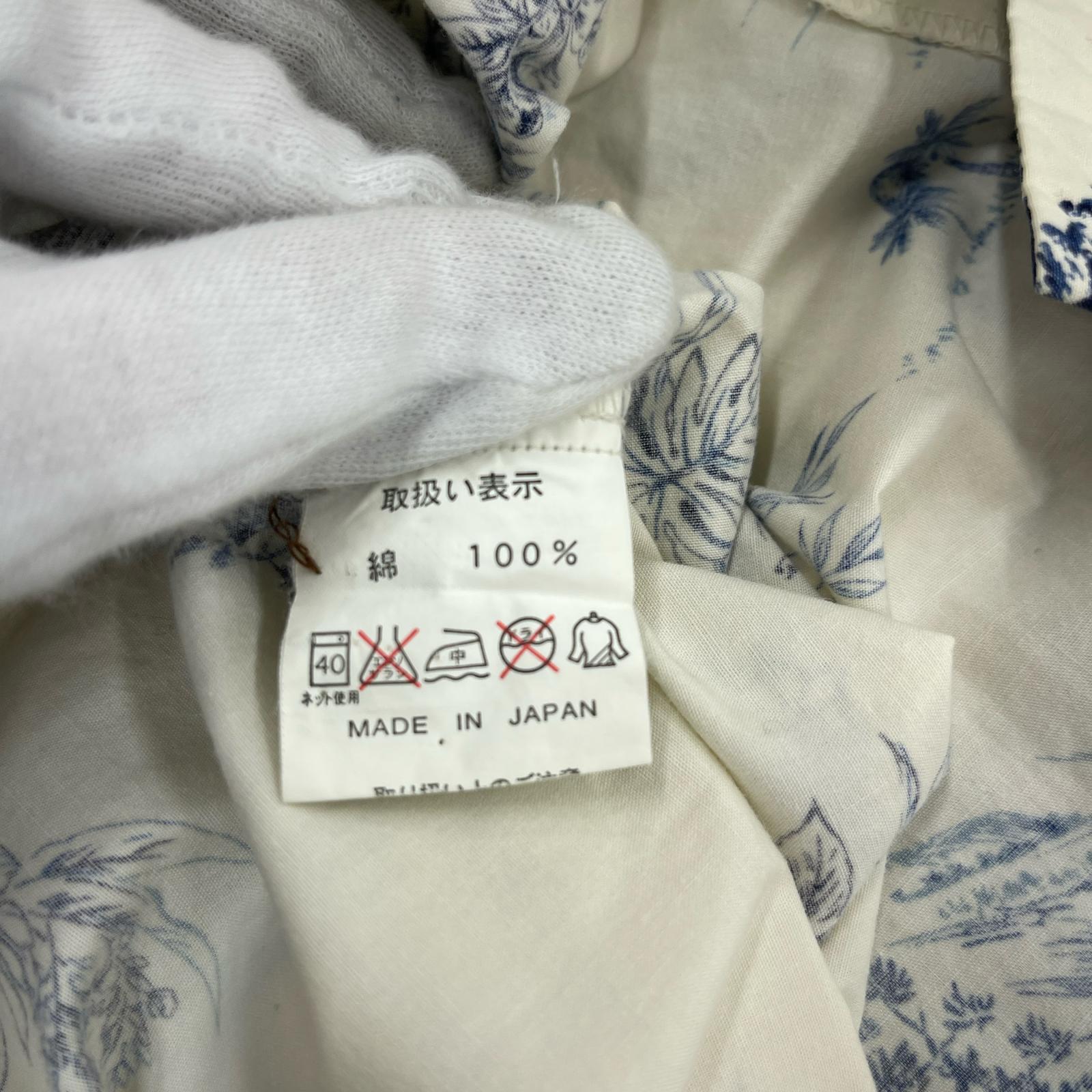 半袖シャツ PAIKAJI Cotton Aloha Shirt L WHT L ホワイト