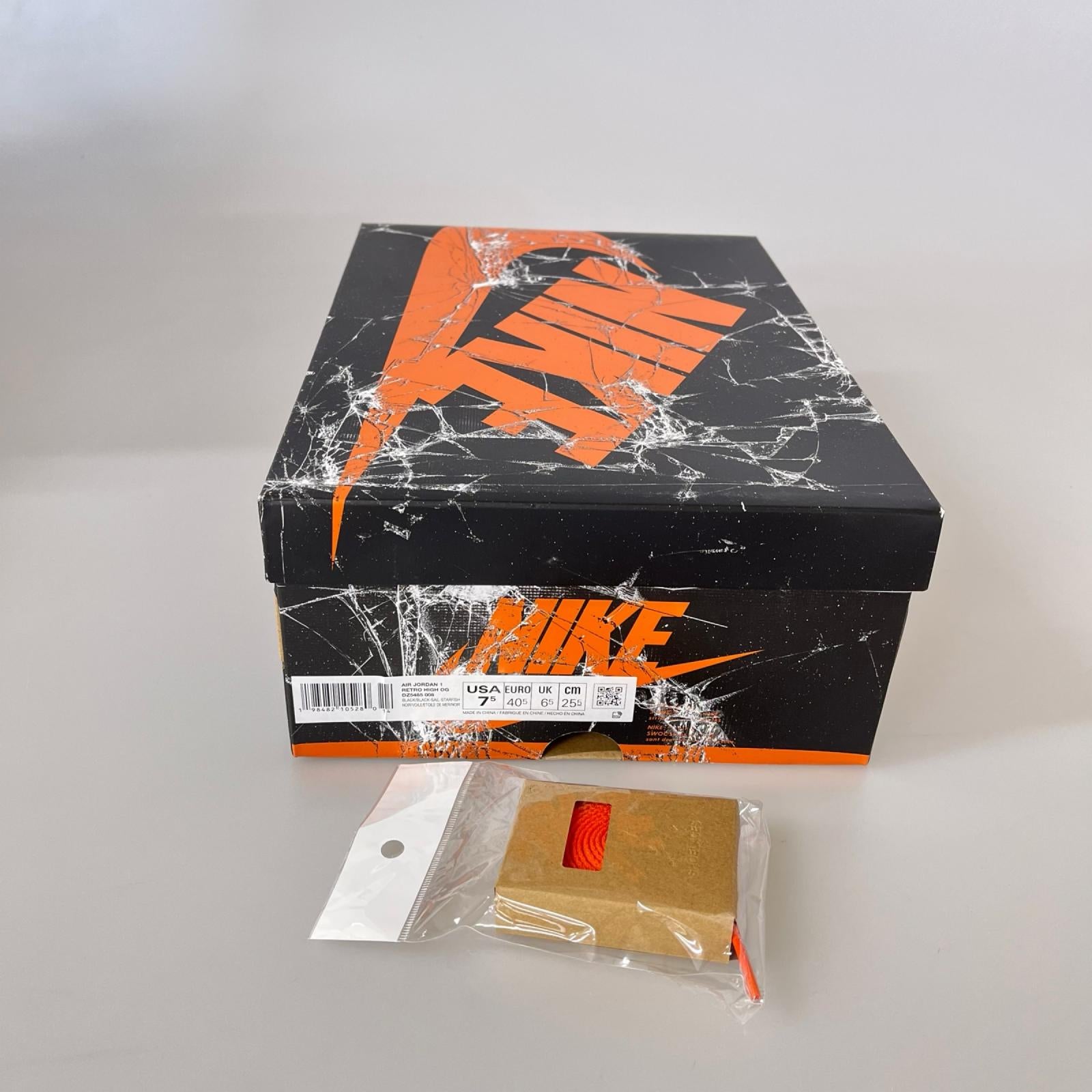 スニーカー AIR JORDAN 1 SHATTERED BACKBOARD 25.5cm 25.5cm (US7 1/2 UK7 EU41)
