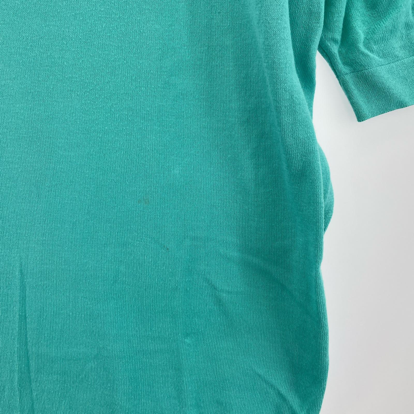 ポロシャツ 英国製 S/S ポロシャツ BLU S ブルー