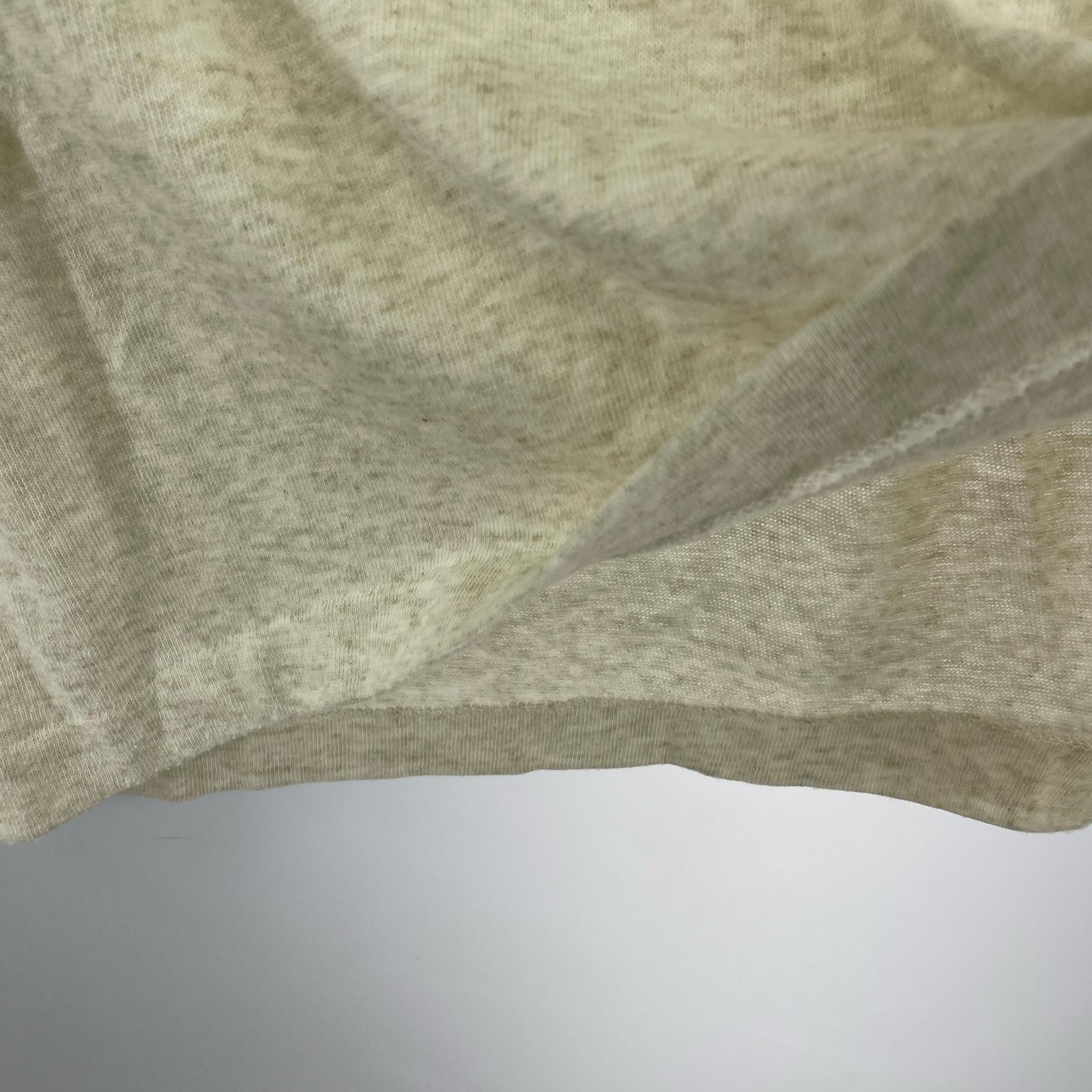 長袖Ｔシャツ Merzb.Schwanen ヘンリーネック ハーフボタン L/S Tee 4 4 ホワイト