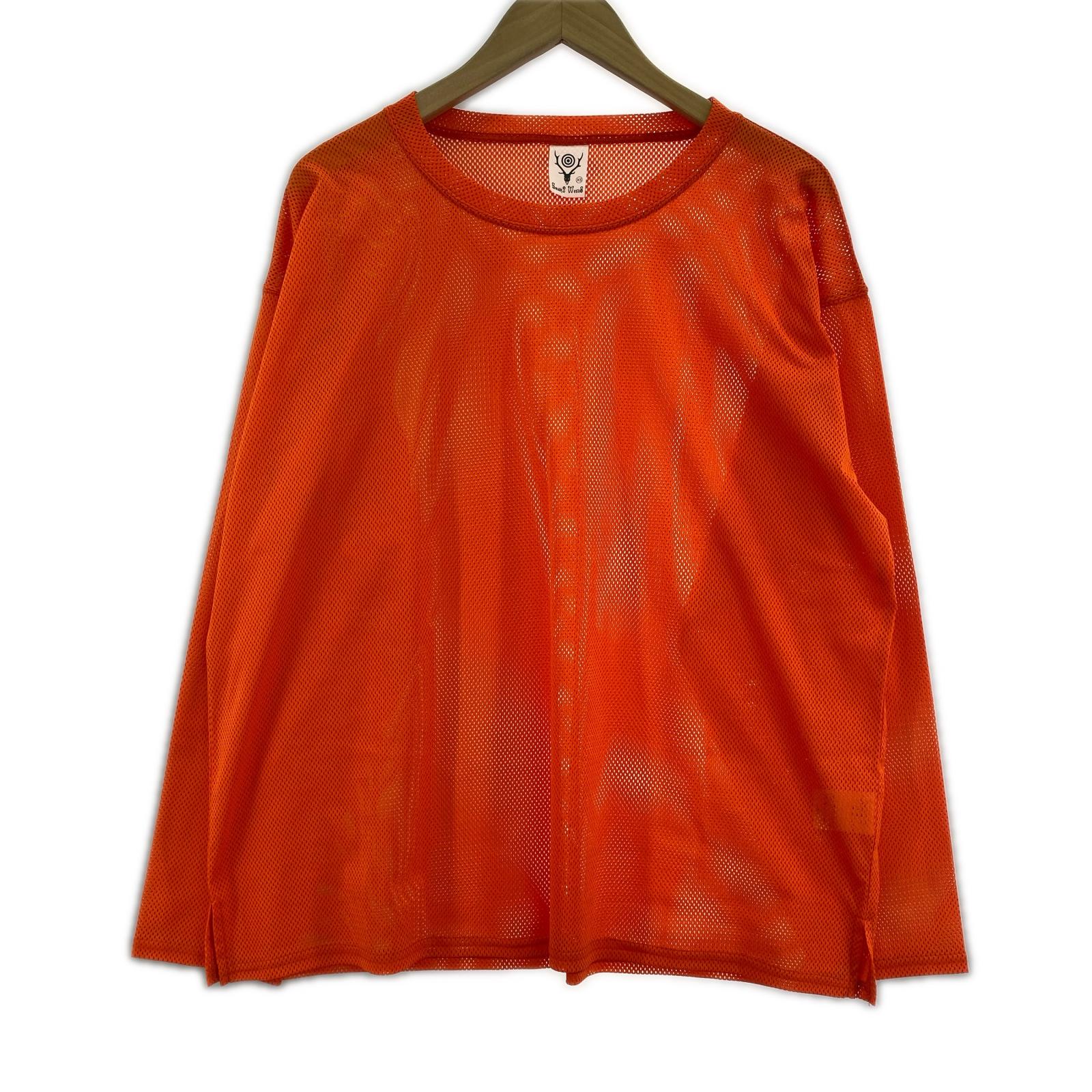 長袖Ｔシャツ メッシュ L/STee XS ORN オレンジ
