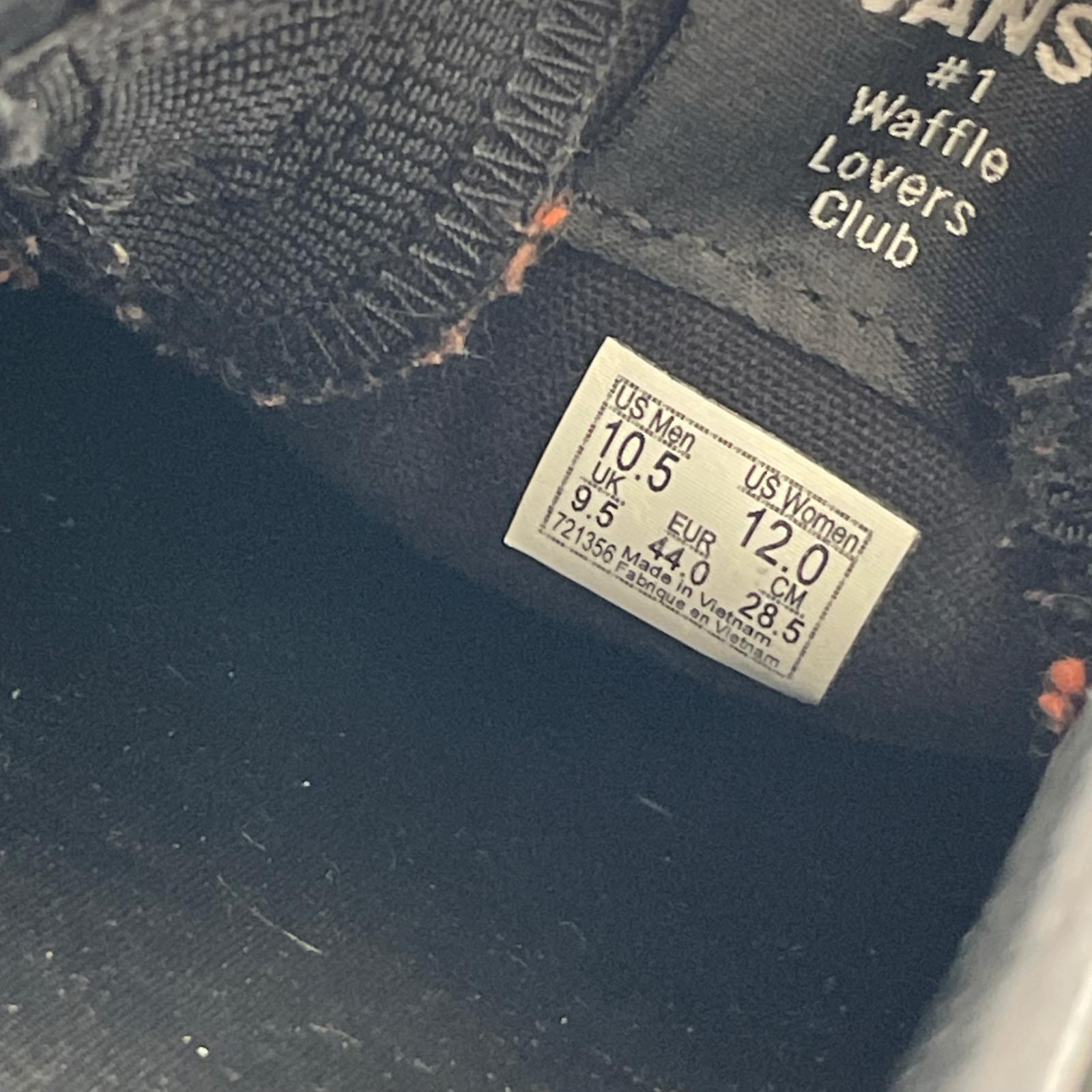 スニーカー ×VANS スリッポン BLK 28.5cm 28.5cm (US10 1/2 UK10 EU47) ブラック