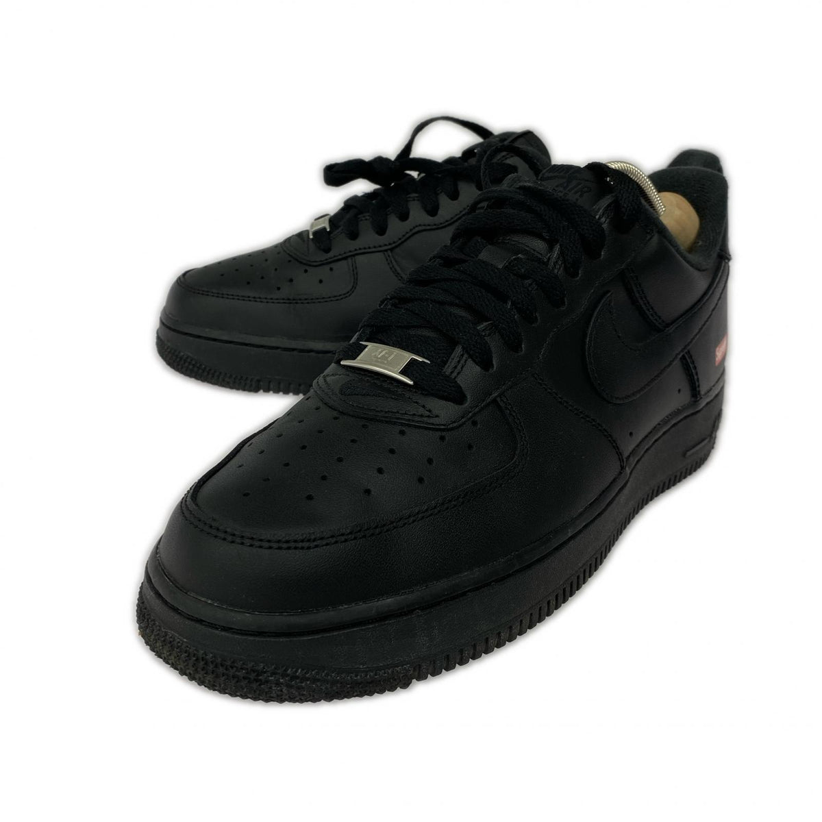 スニーカー SUPREME AIR FORCE 1LOW 27.0cm 27cm (US9 UK8 1/2 EU44) ブラック