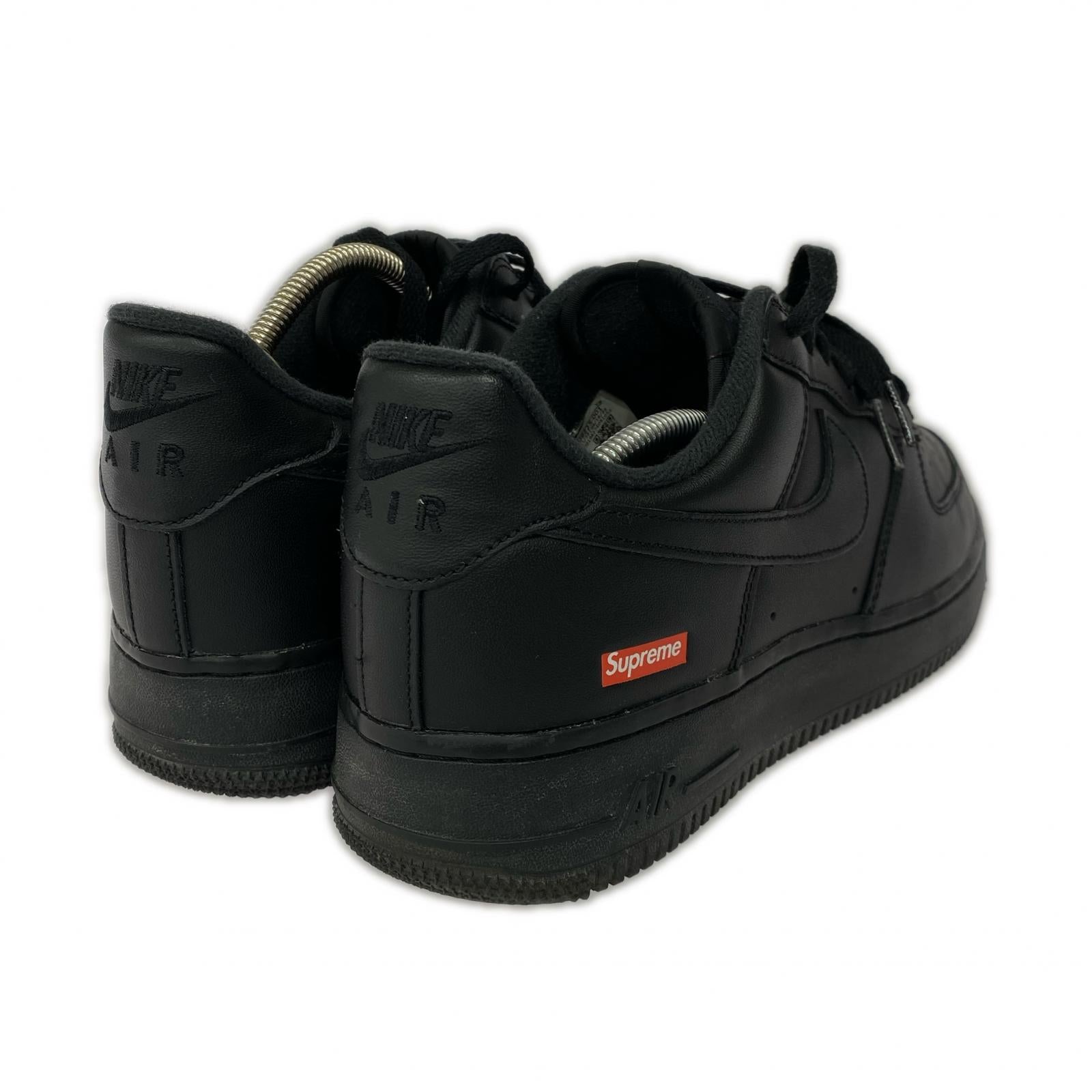 スニーカー SUPREME AIR FORCE 1LOW 27.0cm 27cm (US9 UK8 1/2 EU44) ブラック
