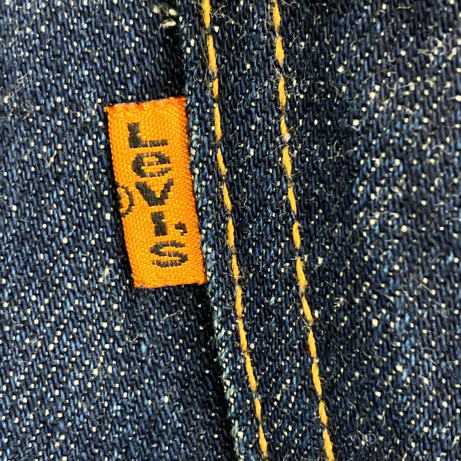 デニムパンツ 00s 646 オレンジタブ ベルボトム W30 L33 30 ネイビー
