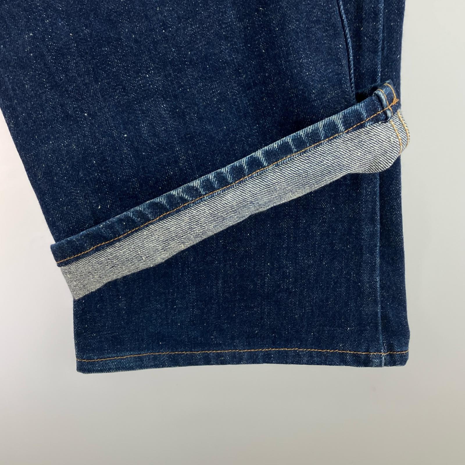 デニムパンツ 00s 646 オレンジタブ ベルボトム W30 L33 30 ネイビー