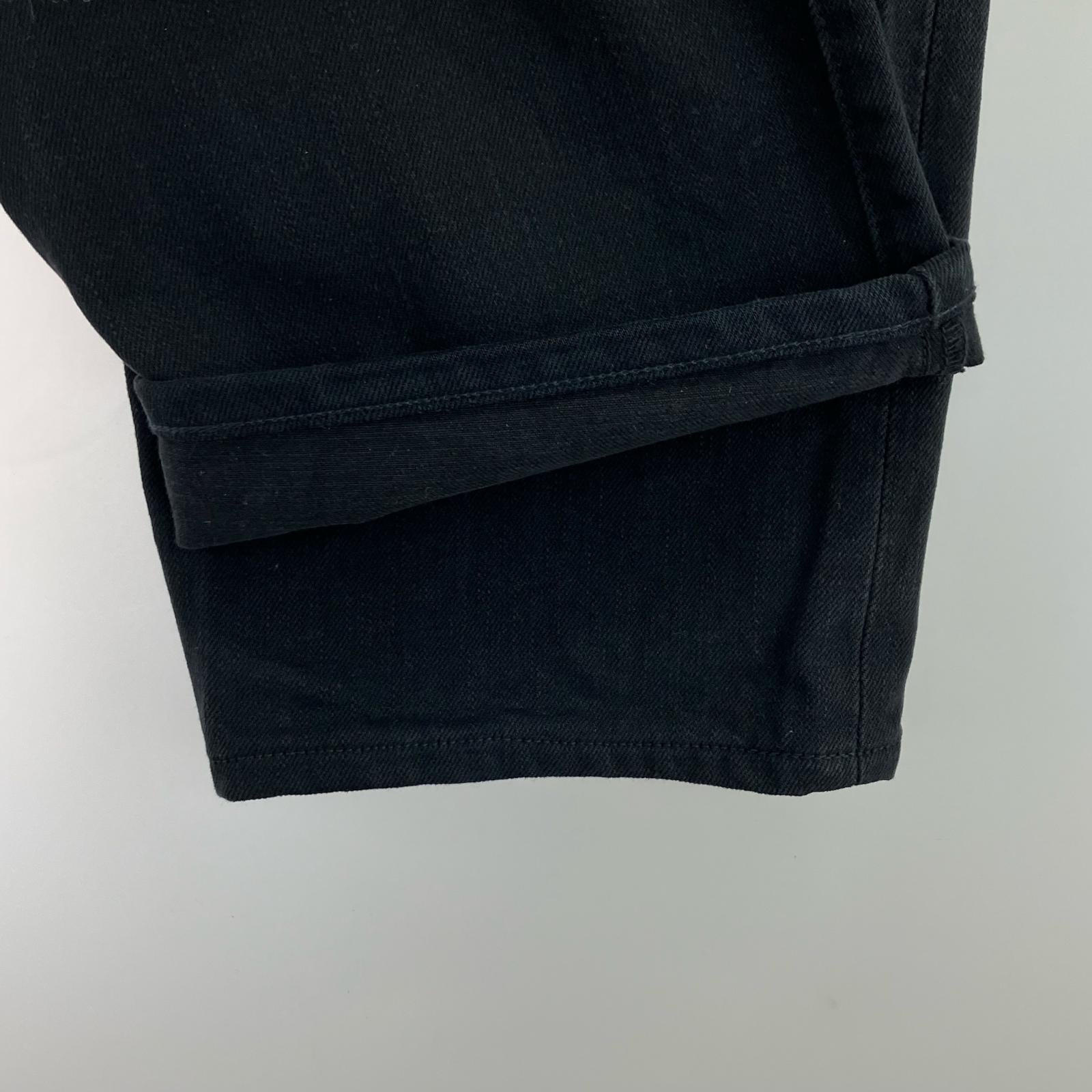 デニムパンツ 10s 701 BLK W27 27 ブラック