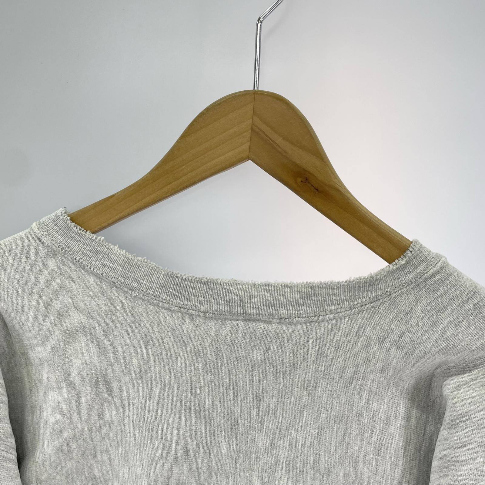 スウェット RW/90s/カレッジロゴ/XXL/グレー グレー