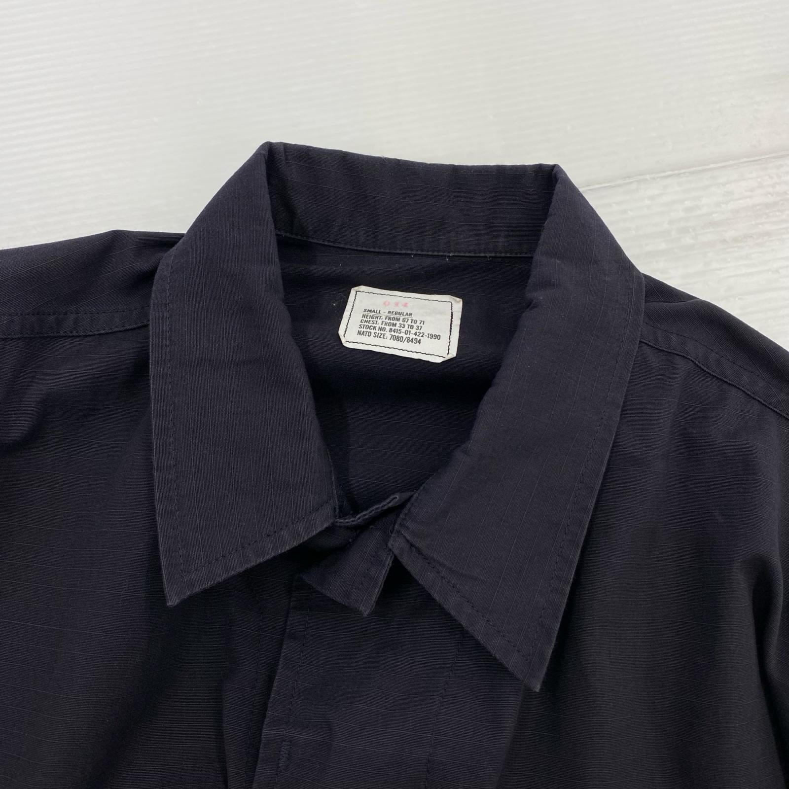 ジャケット U.S.ARMY BDU JACKET ブラック S ブラック
