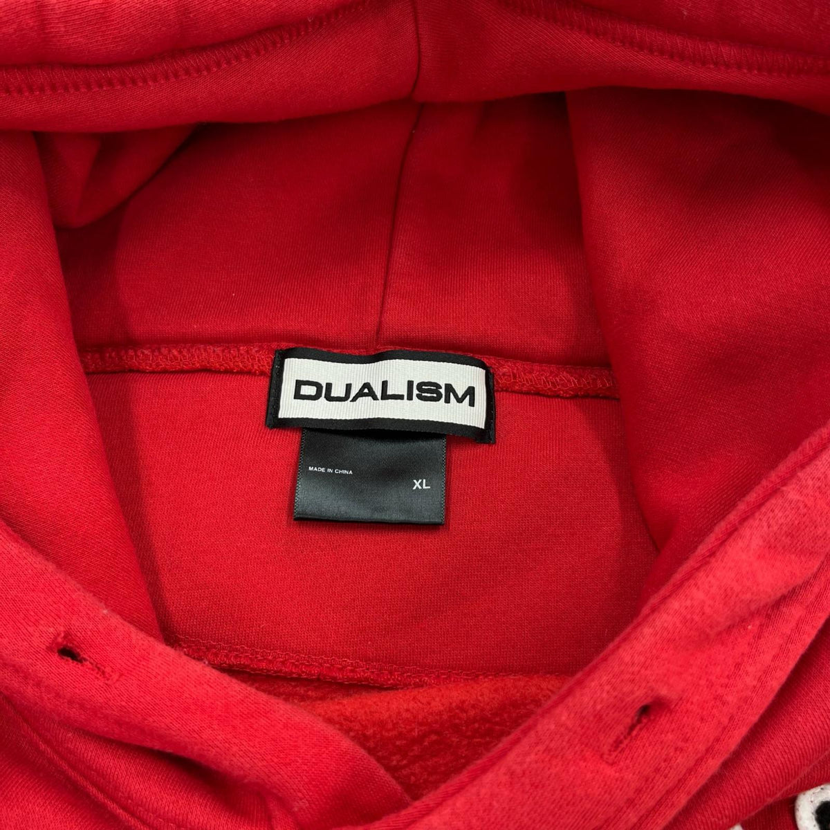 パーカー DUALISM BIG ワッペン (XL) 赤 レッド