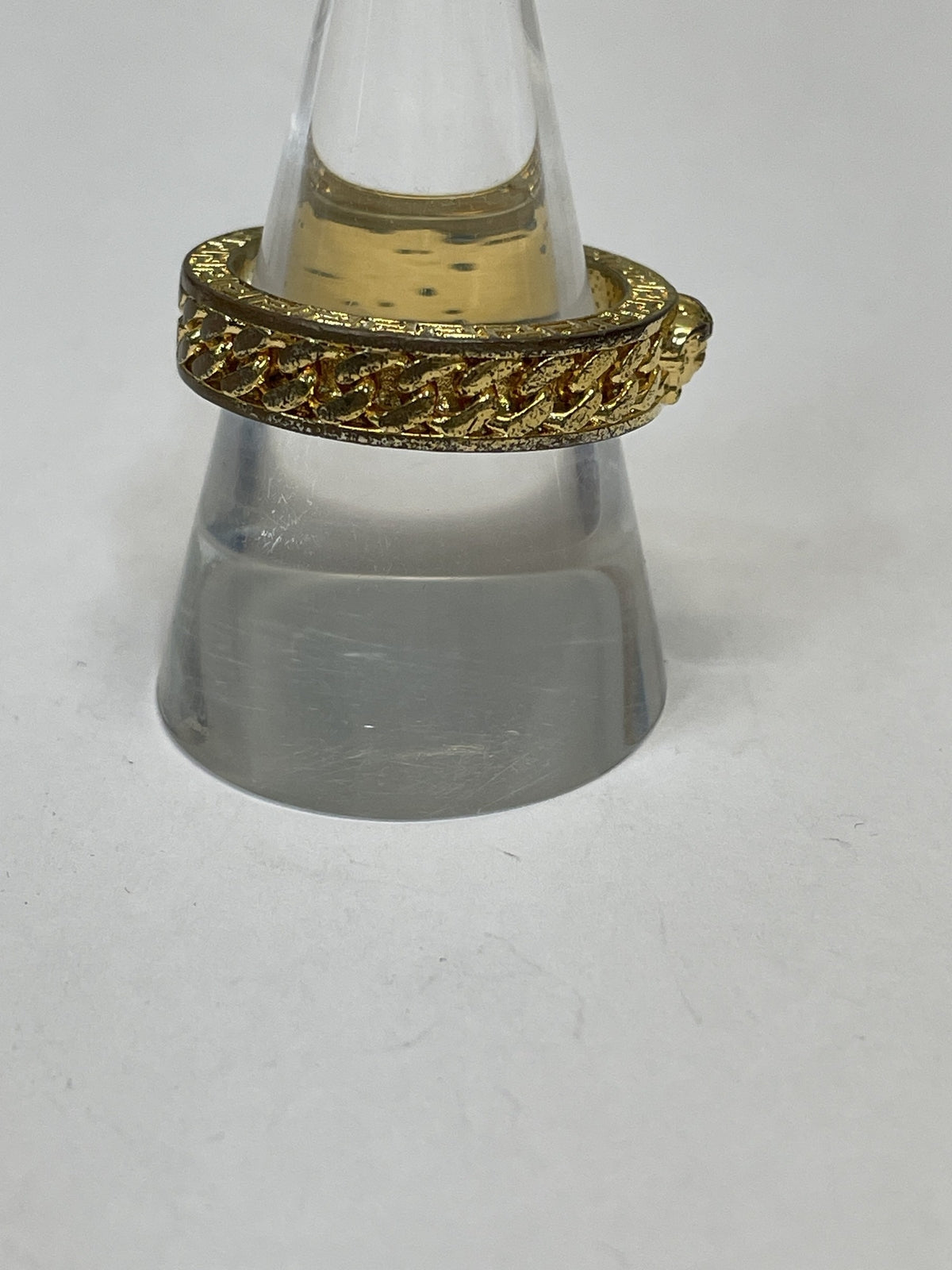 VERSACE ゴールドチェーンバンドリング ＃22