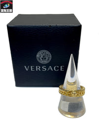 VERSACE ゴールドチェーンバンドリング ＃22