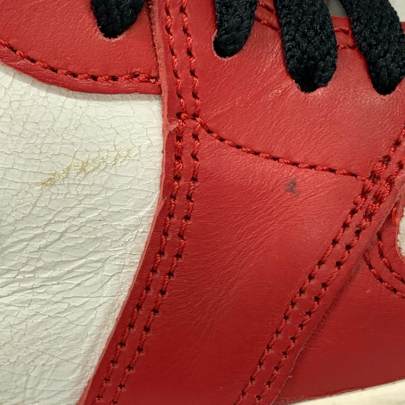 スニーカー AIR JORDAN 1 RETRO HIGH OG 赤白 (27.0) 27cm (US9 UK8 1/2 EU44)