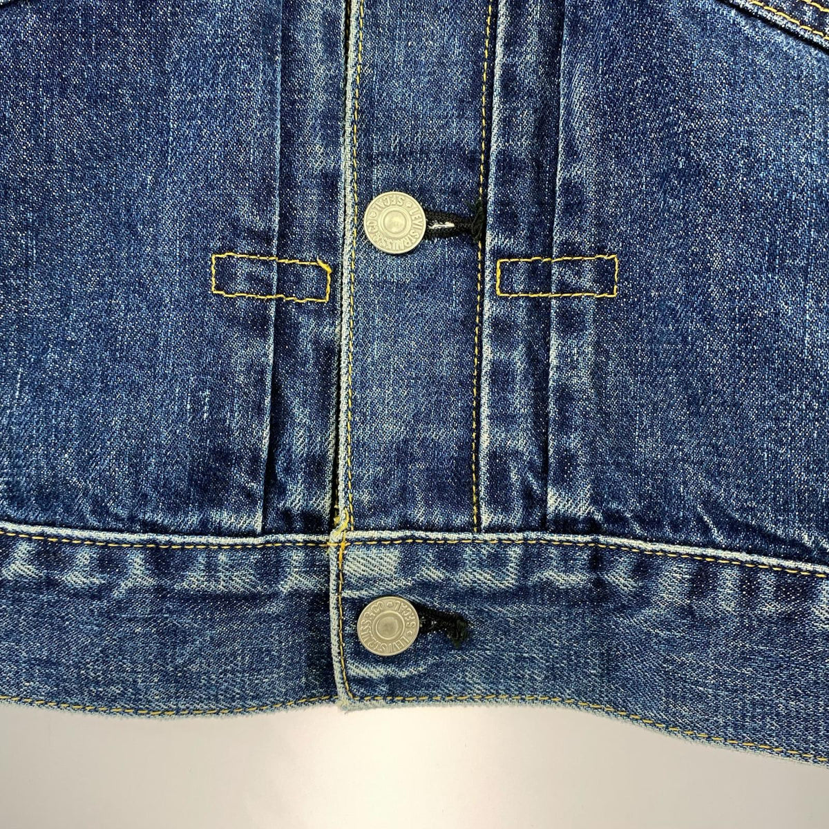 デニムジャケット Levi's 97年製 507 復刻 2nd BIGE ﾃﾞﾆﾑｼﾞｬｹｯﾄ 38 38 ネイビー