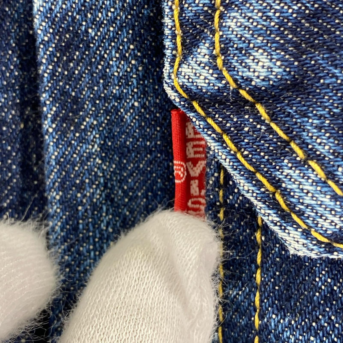 デニムジャケット Levi's 97年製 507 復刻 2nd BIGE ﾃﾞﾆﾑｼﾞｬｹｯﾄ 38 38 ネイビー