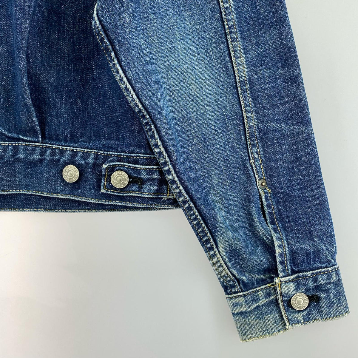 デニムジャケット Levi's 97年製 507 復刻 2nd BIGE ﾃﾞﾆﾑｼﾞｬｹｯﾄ 38 38 ネイビー