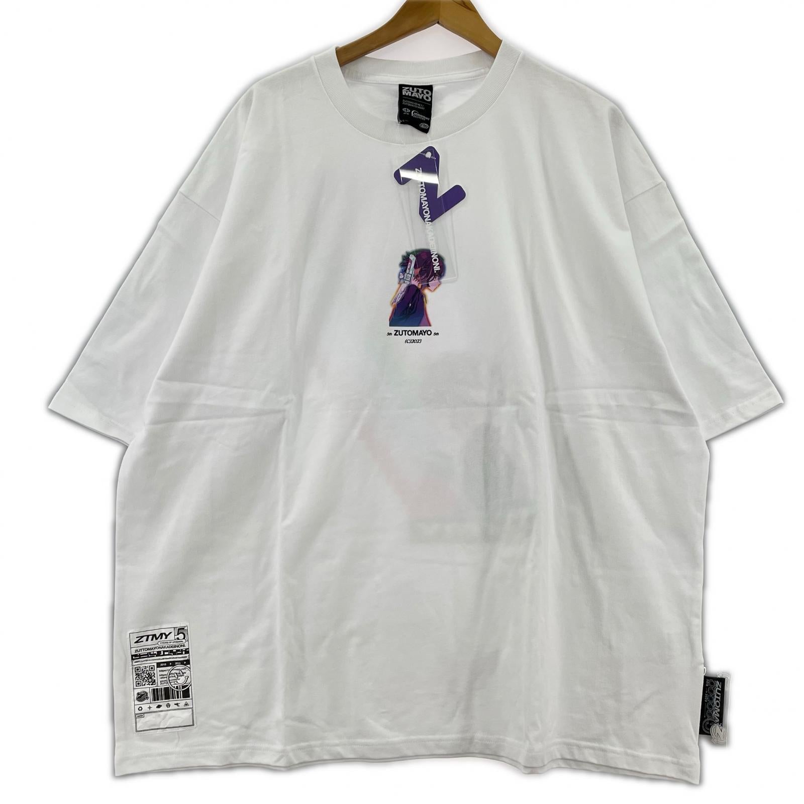 半袖Ｔシャツ ずっと真夜中でいいのに。 レインボーミラーチューン NIRA ホワイト