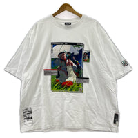 半袖Ｔシャツ ずっと真夜中でいいのに。 袖のキルト ホワイト