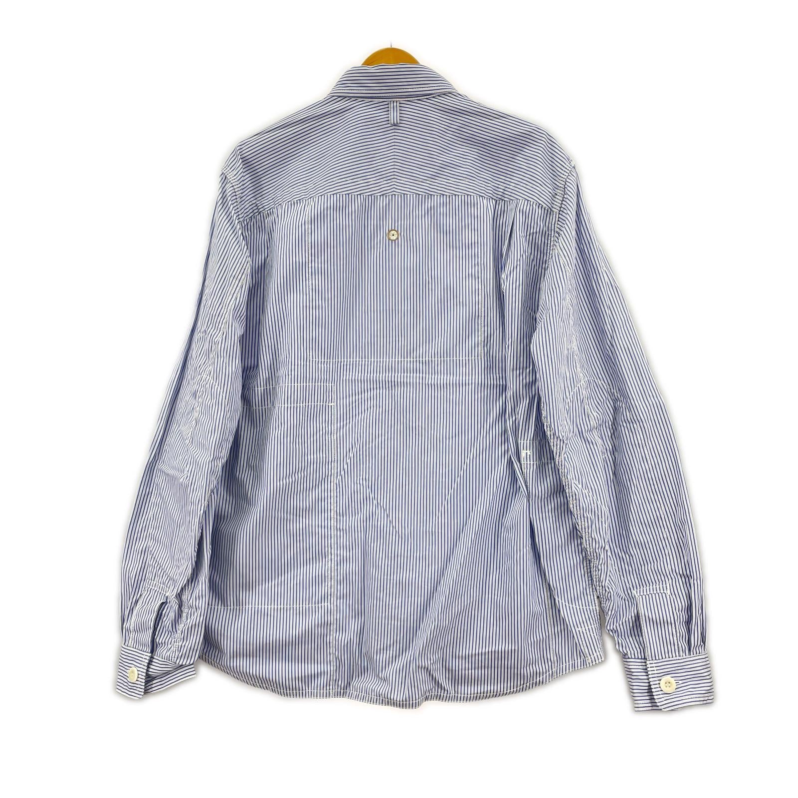 長袖シャツ 24ss リバーシブルマルチポケットシャツ L L