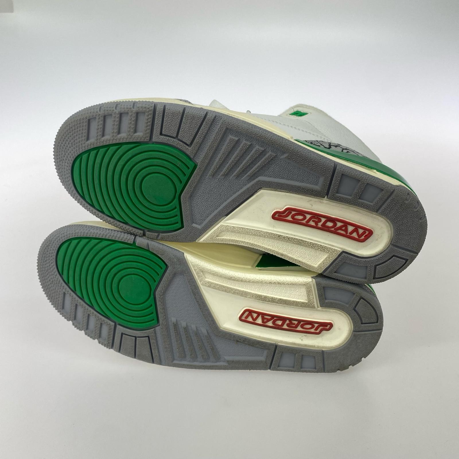 シューズ Air Jordan 3 Retro Lucky Green 24cm (US6 UK5 1/2 EU38) ホワイト