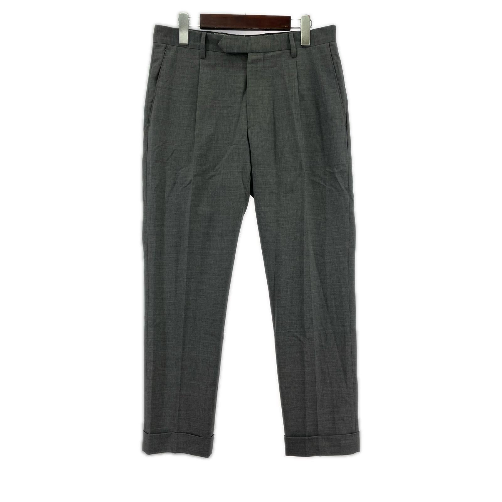 その他ボトムス GERMANO PER BEAMS F 　スラックス　グレー 46 21-23-0739-081 46 グレー