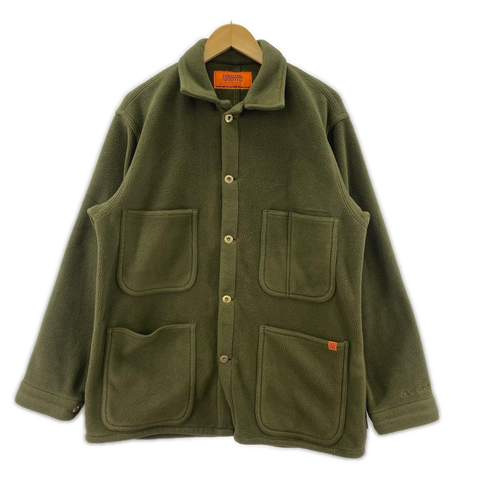 ジャケット フリース カバーオール 緑 M M