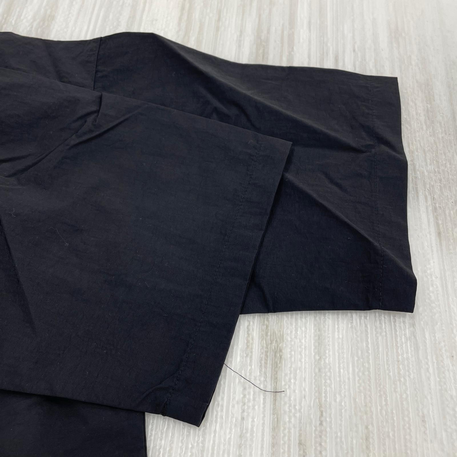 半袖Ｔシャツ natto ナイロン ドローコード 黒 ブラック