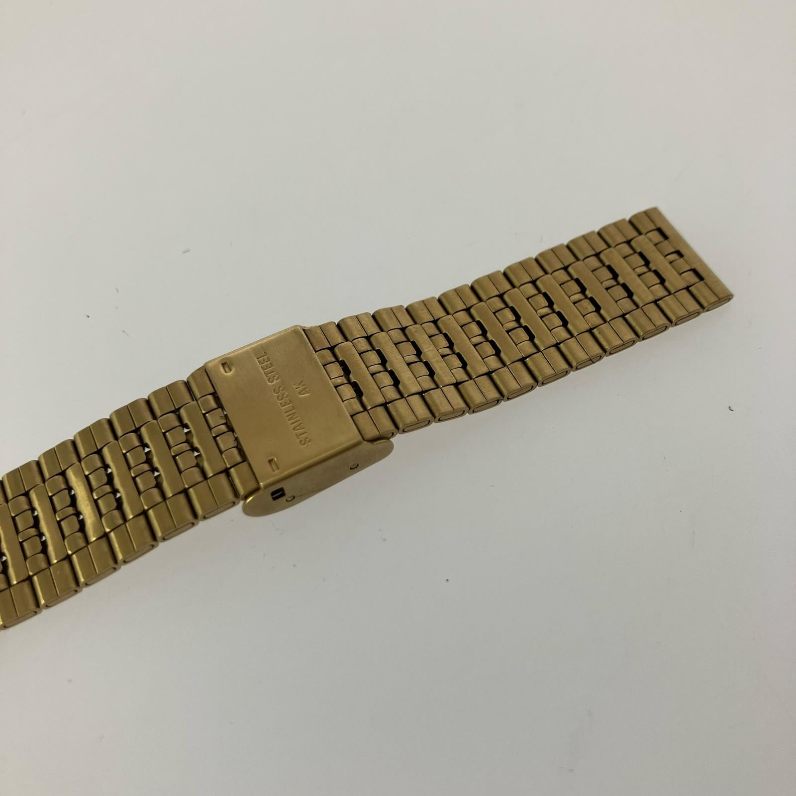 腕時計 MM6×TIMEX T80 gift set w/extra bracelet デジタル腕時計 ゴールド ゴールド