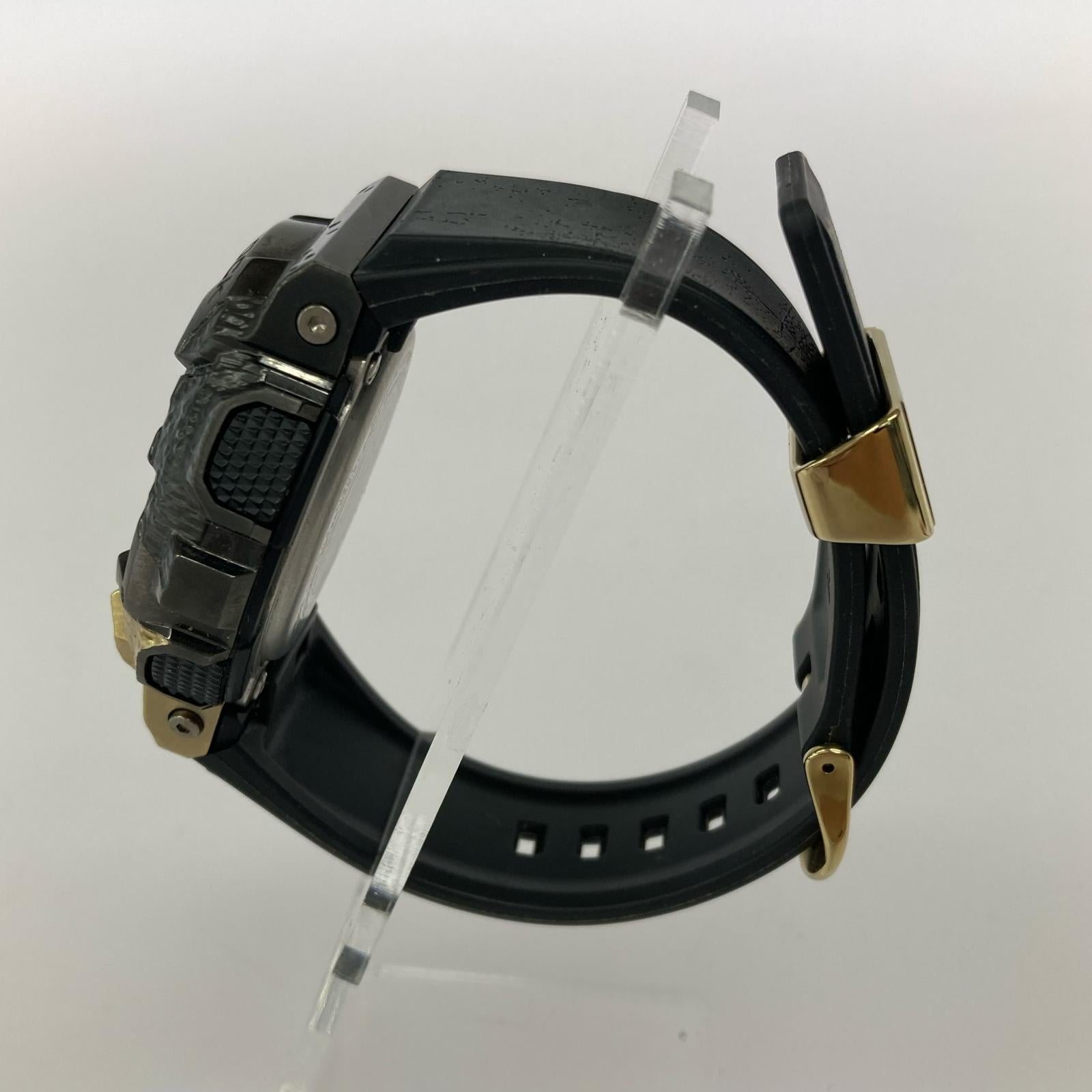 腕時計 40周年記念モデル 黒×ゴールド GM-114GEM ブラック