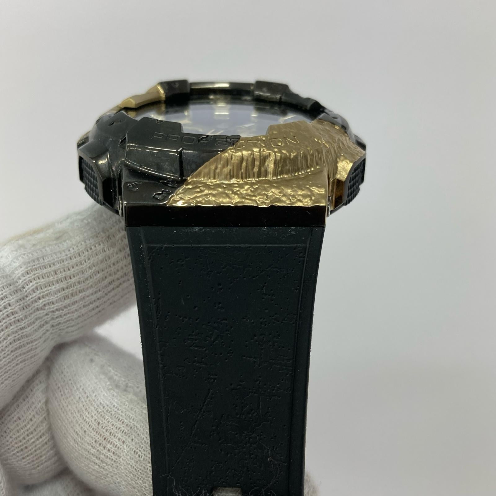 腕時計 40周年記念モデル 黒×ゴールド GM-114GEM ブラック