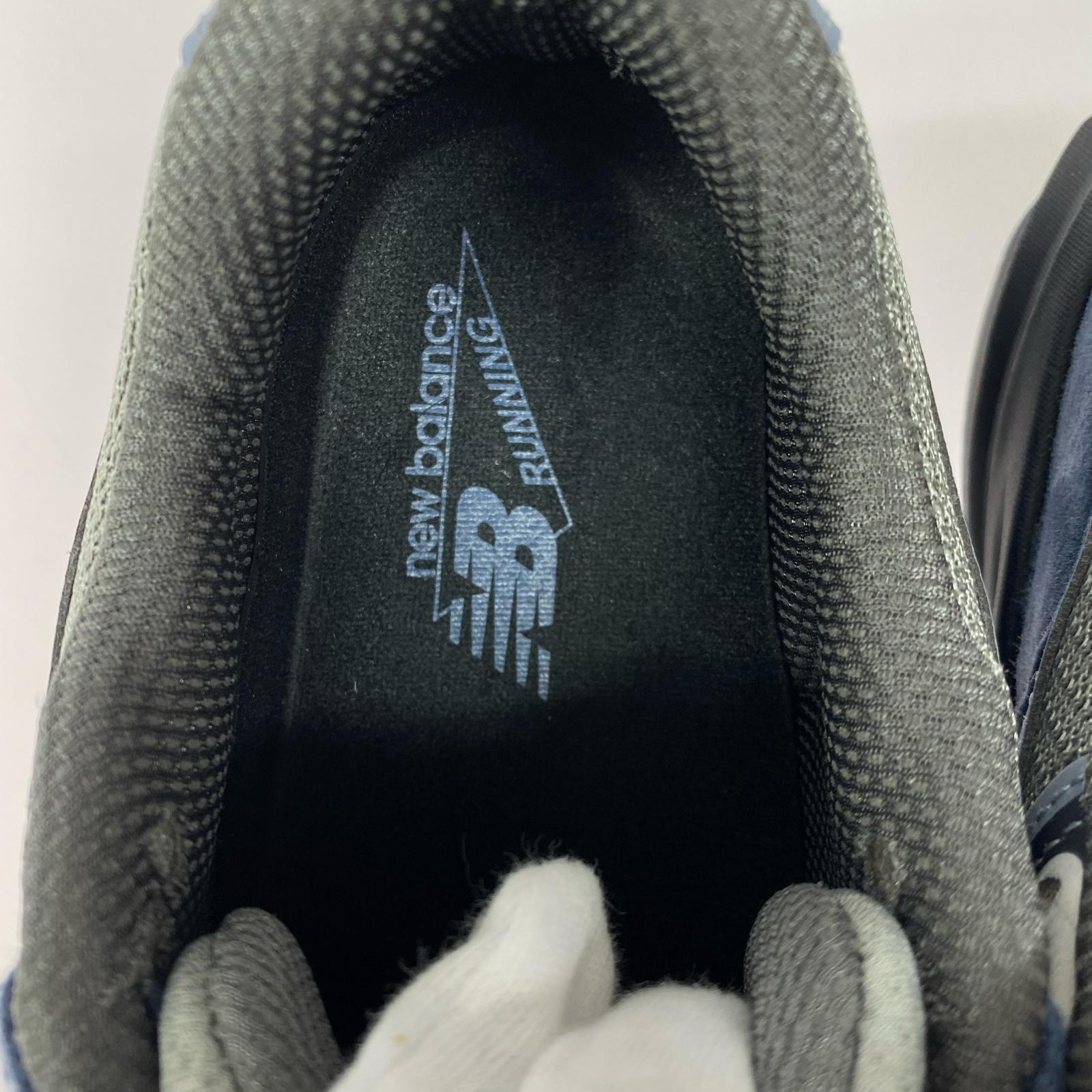 スニーカー NEW BALANCE U990LT6 青 (27) 27cm (US9 UK8 1/2 EU44) ネイビー