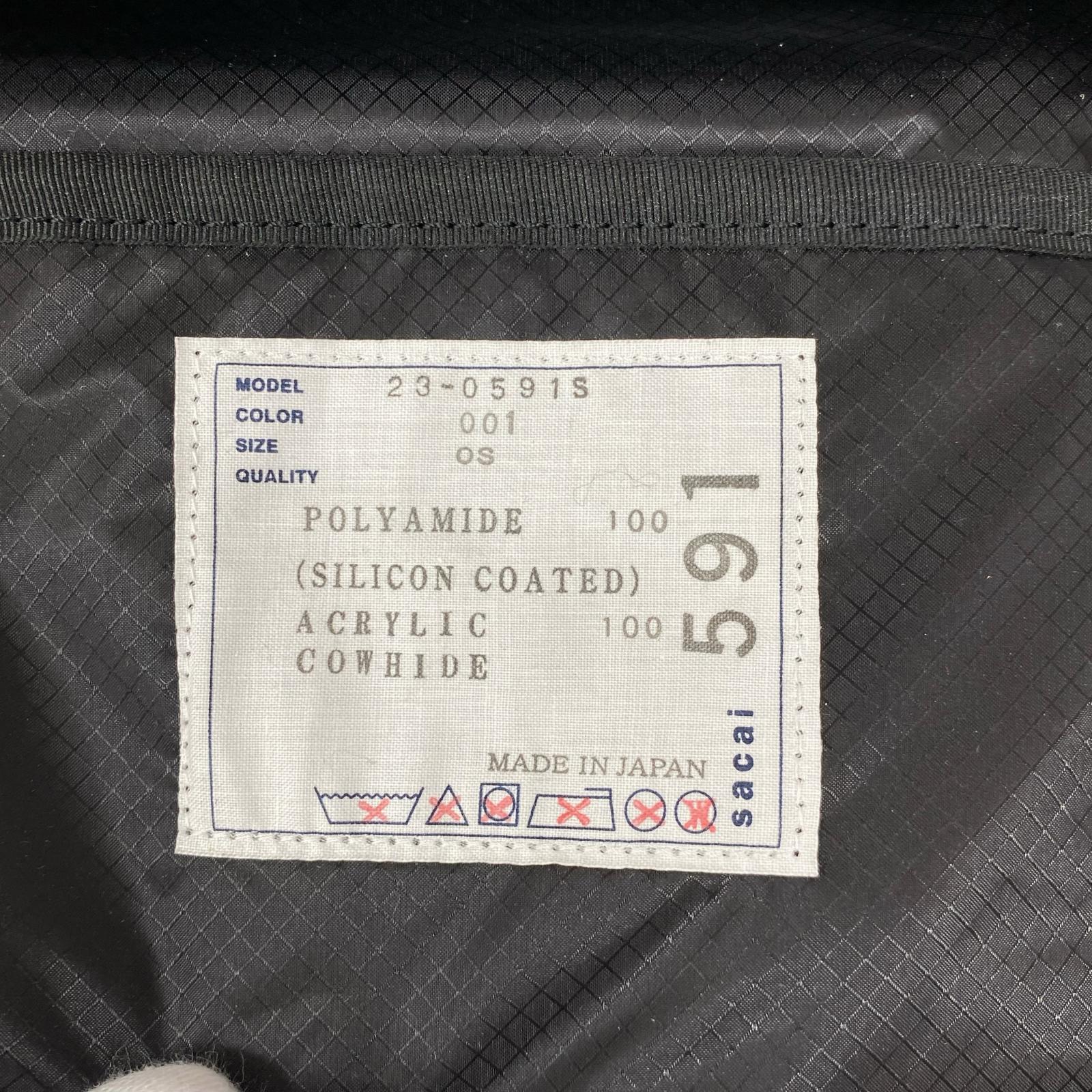 その他バッグ Sacai Medium Skytex Tote Bag 23-0591S 黒 ブラック