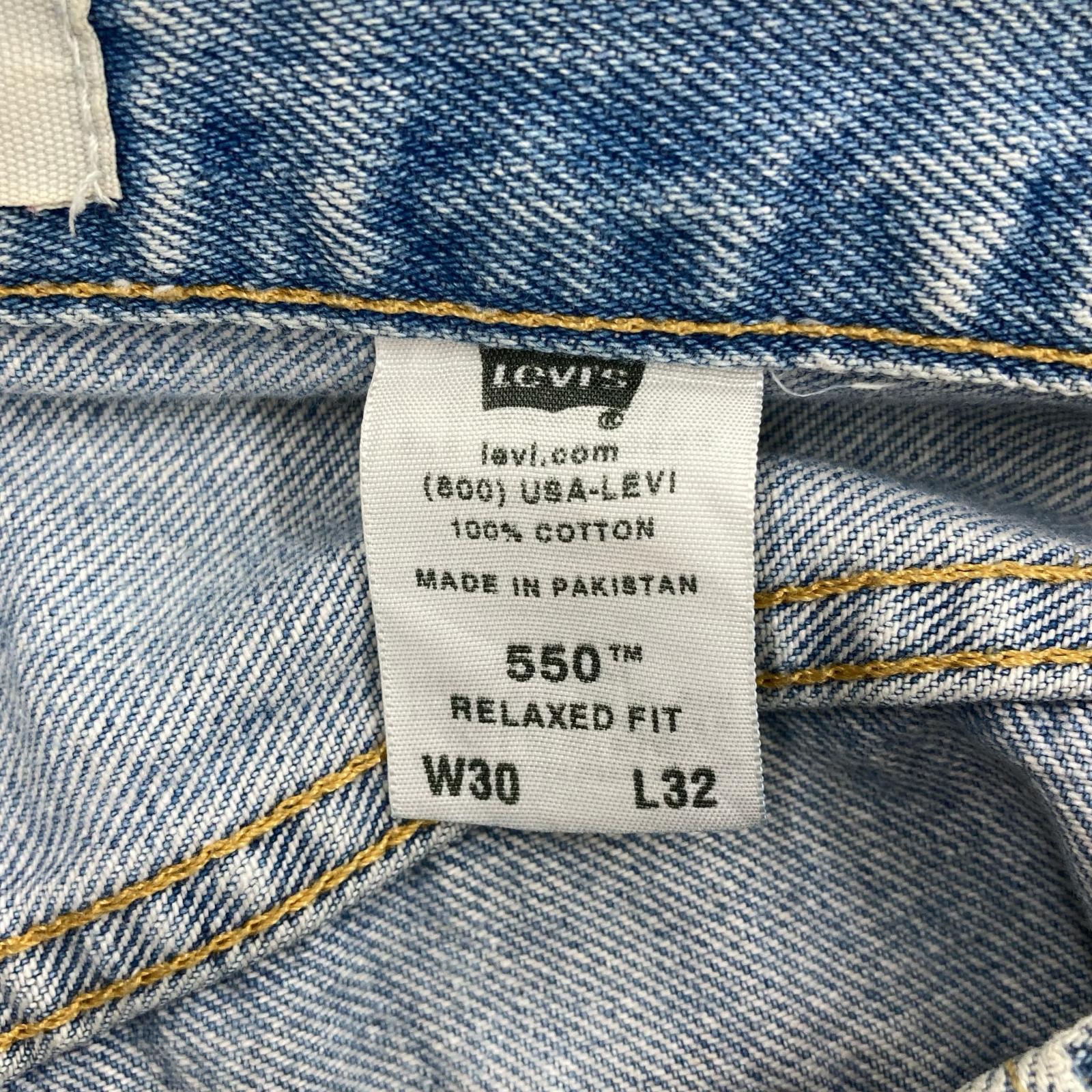 デニムパンツ Levi's RELAXED FIT 550 JEANS デニム ブルー