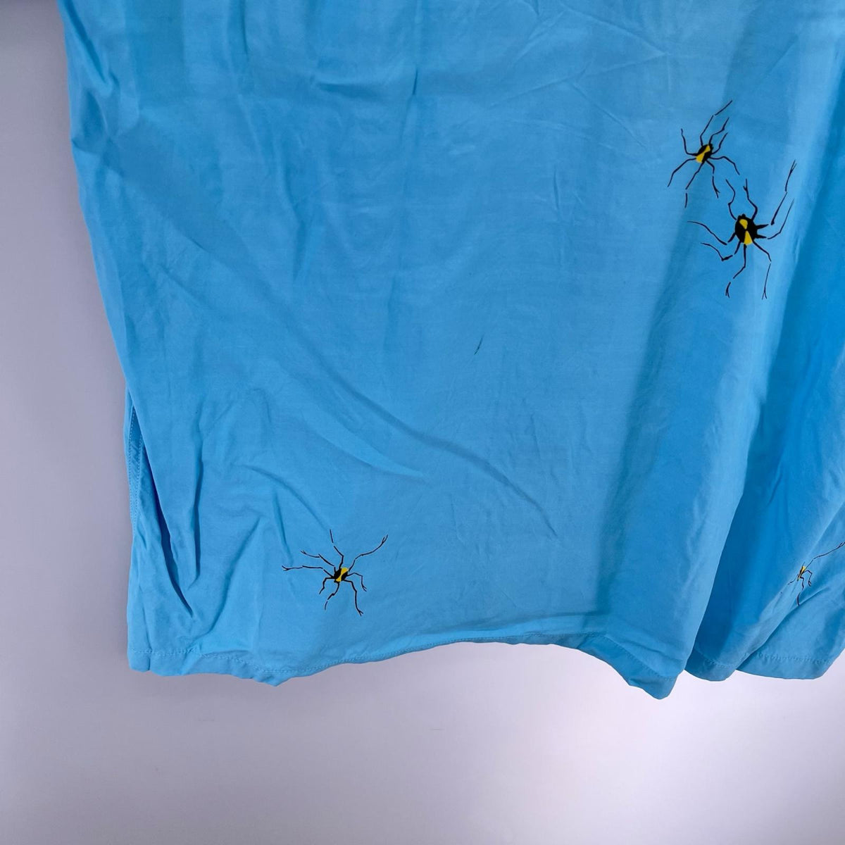 半袖シャツ Star OF HOOLYWOOD 開襟 TARANTULA 水色(M) M