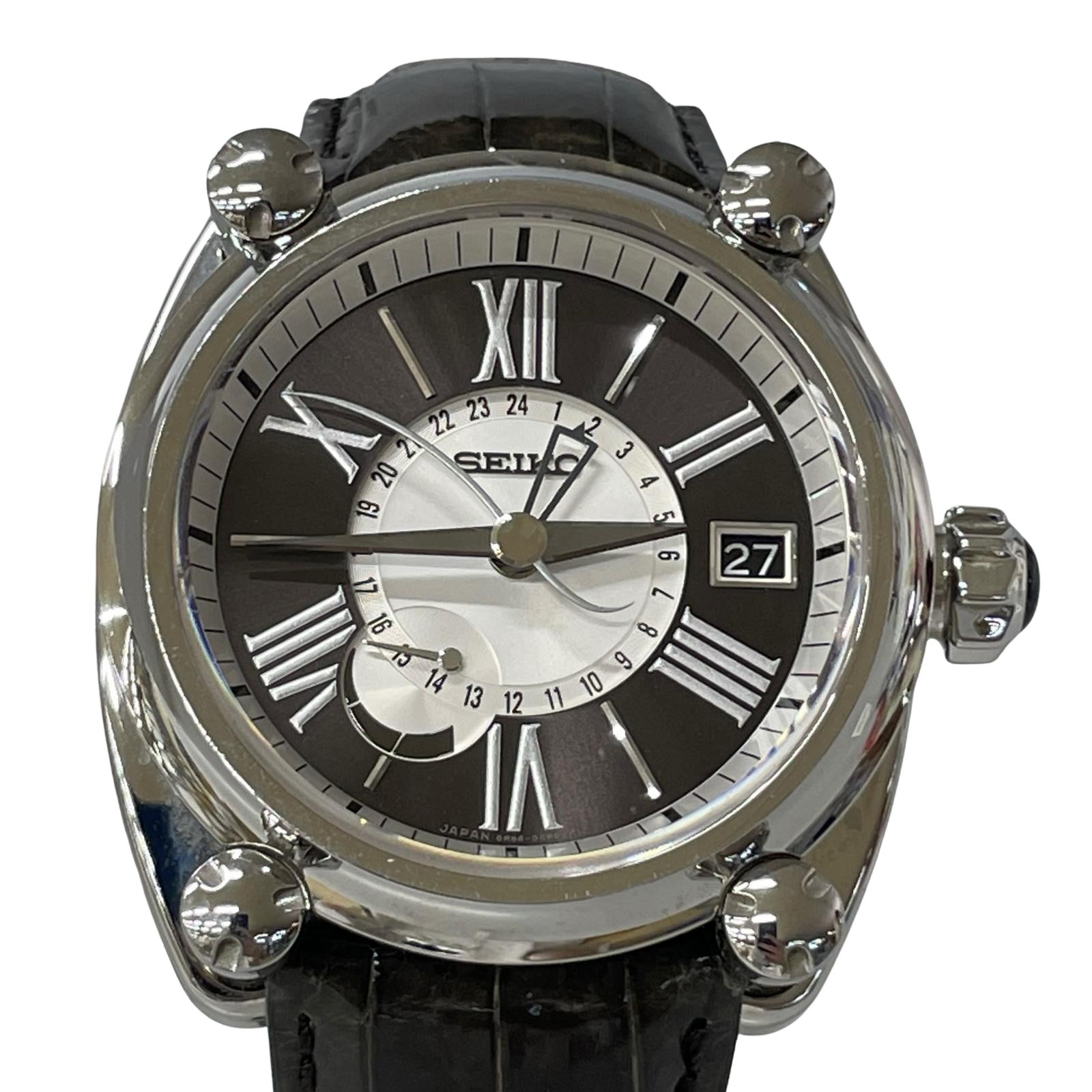 腕時計 SEIKO GALANTE 5R66-0AC0/SBLA073 ブラック