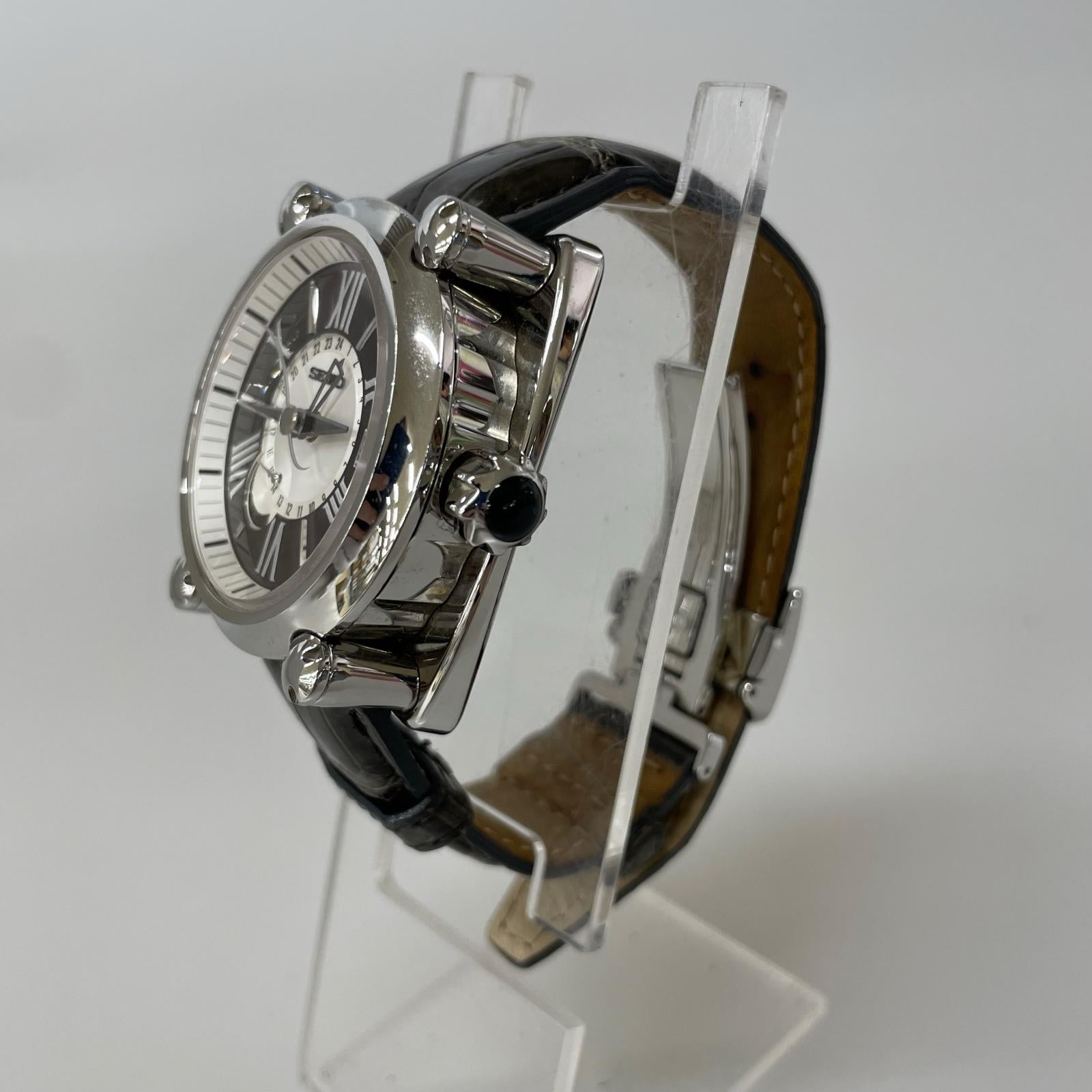 腕時計 SEIKO GALANTE 5R66-0AC0/SBLA073 ブラック