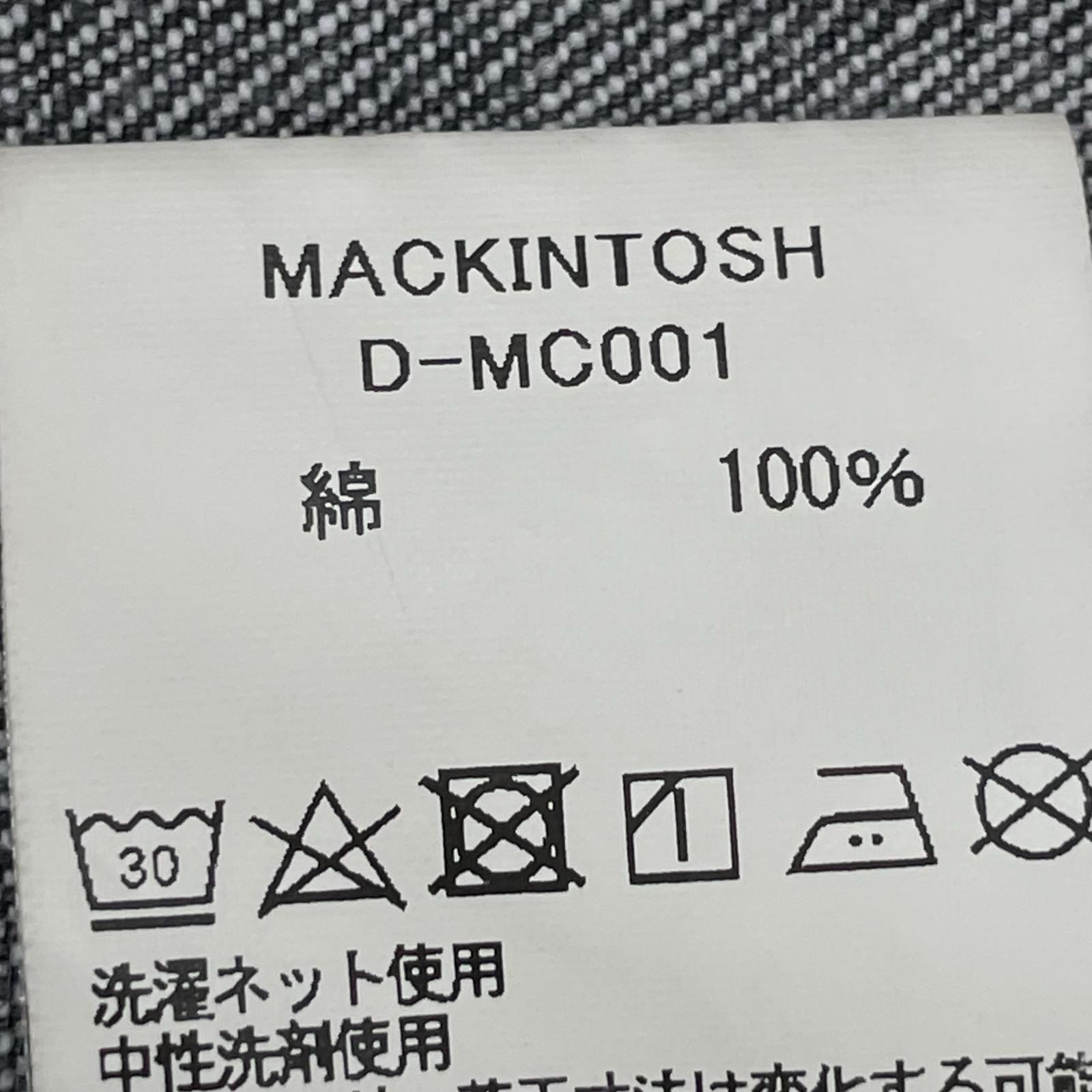 ジャケット ブラックデニム ステンカラーコート 38 ブラック