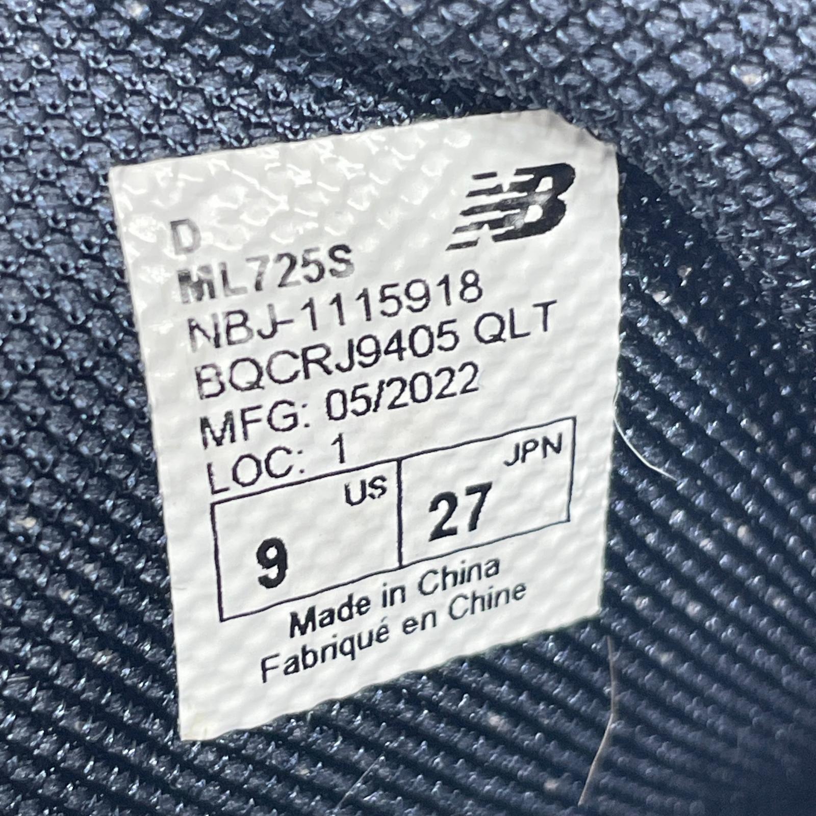 スニーカー 725 Radically Classic Pack Navy 27cm (US9 UK8 1/2 EU44)
