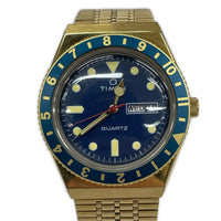 腕時計 TIMEX Q/クォーツ腕時計/アナログ/ステンレス/TW2U62000 ゴールド