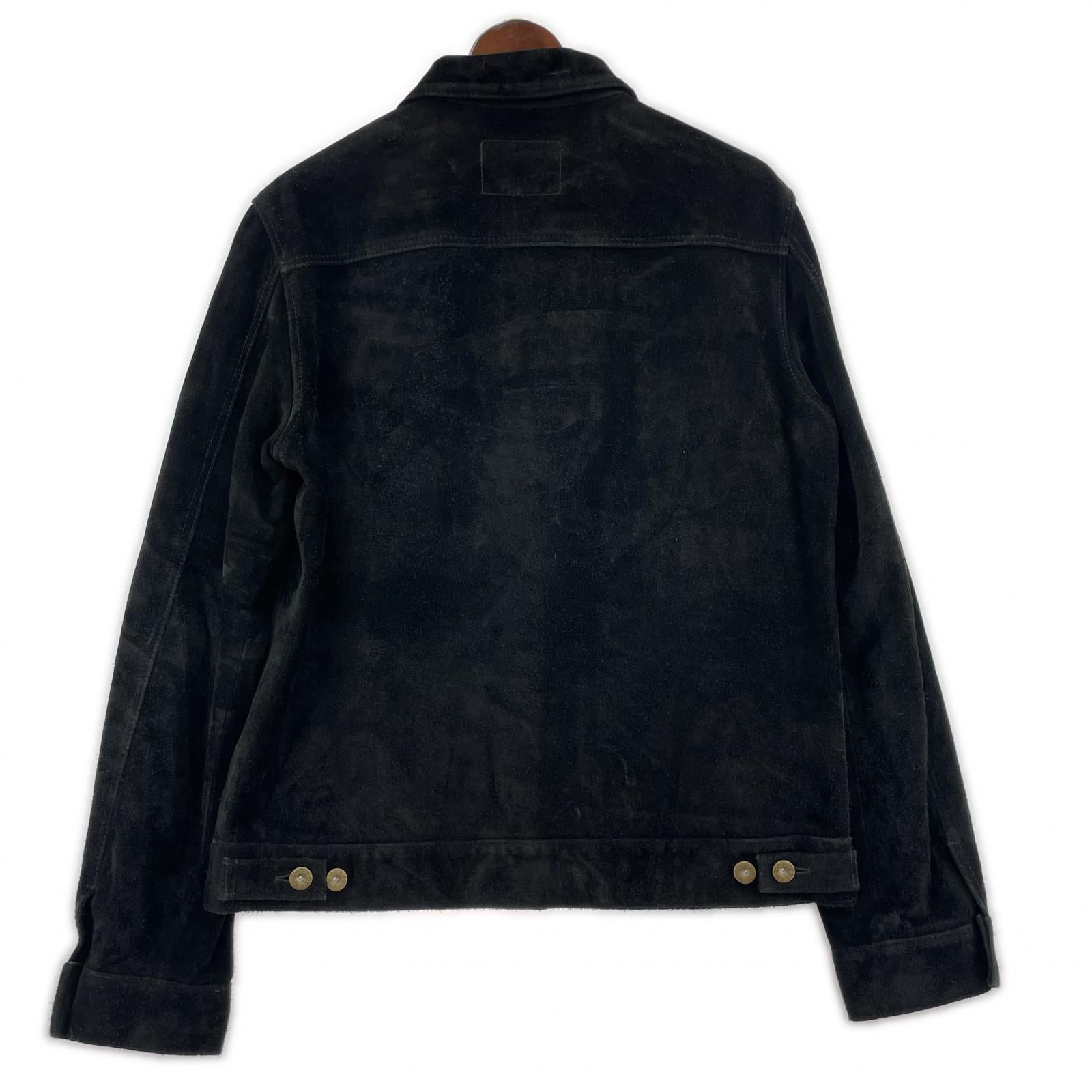 ジャケット STEER ROUGHOUT TYPE ⅡJEAN JACKET 黒 (40) 40 ブラック