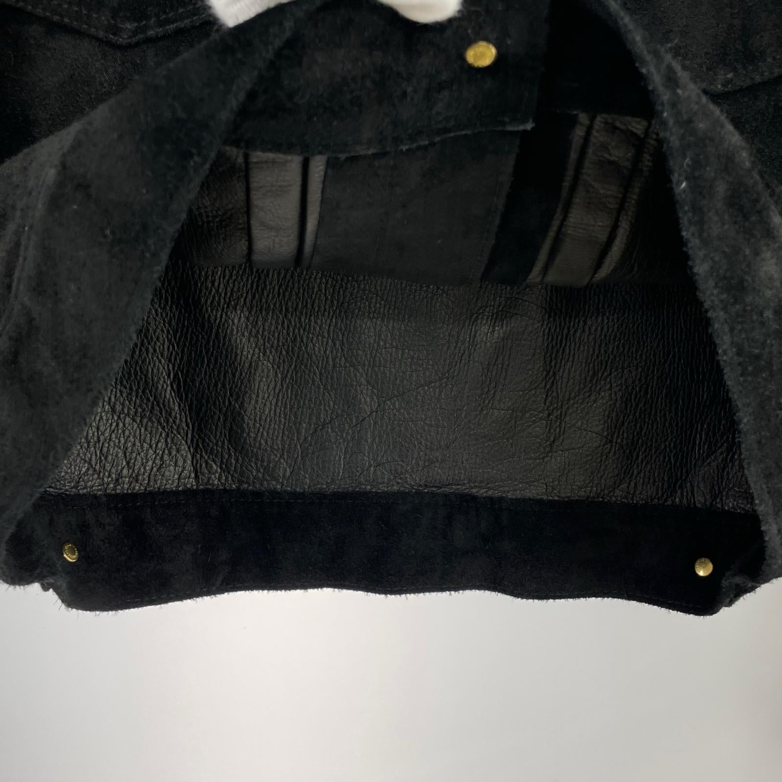 ジャケット STEER ROUGHOUT TYPE ⅡJEAN JACKET 黒 (40) 40 ブラック