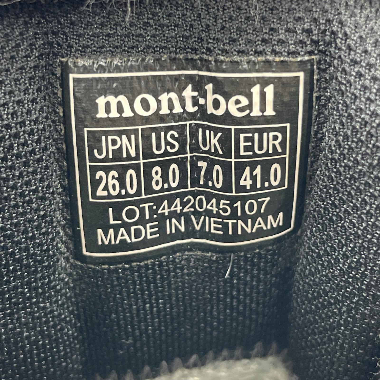 ブーツ mont-bell トレッキングブーツ 442045107 (26)